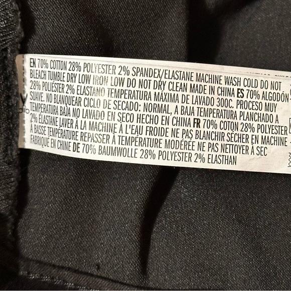 Forever 21 Faux Leather Flat Front Panel Rear Zipper Pants Mixed Medium - Picture 6 of 6